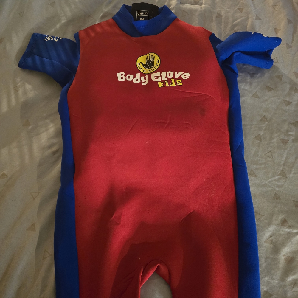 Body Glove Kids Red and Blue Wetsuit